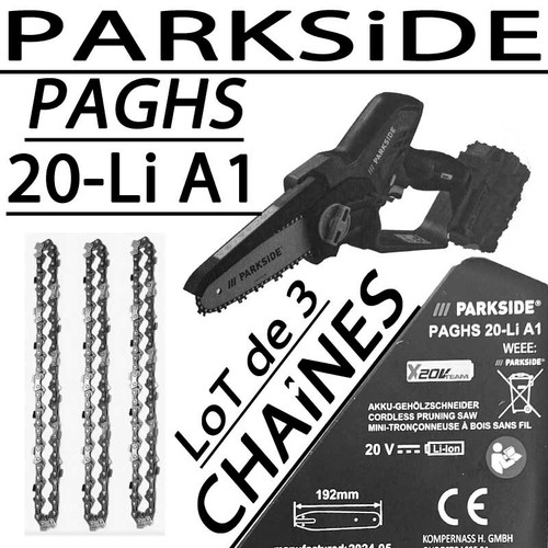 Parkside lot chaines - chaines, pour