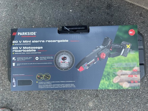 Parkside mini motosega 20v - mini,