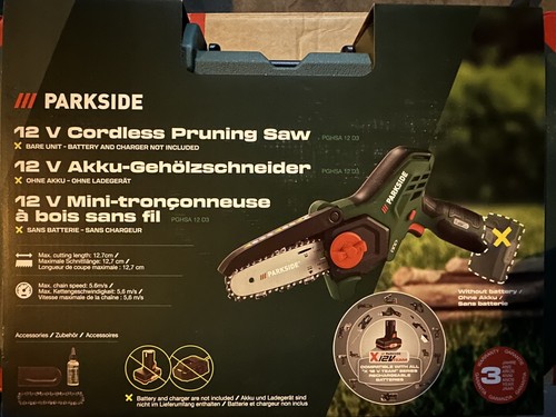 Mini motosega parkside - mini, a