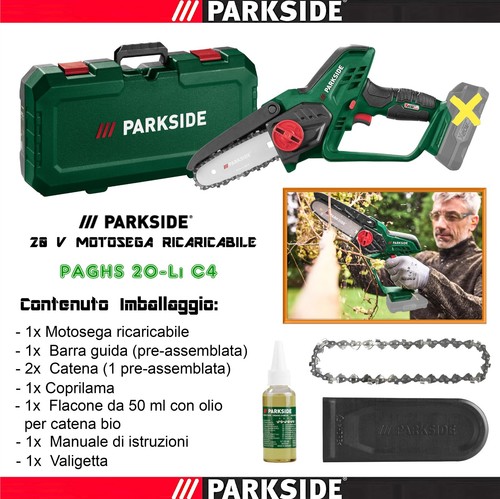 Parkside mini motosega - motosega, a